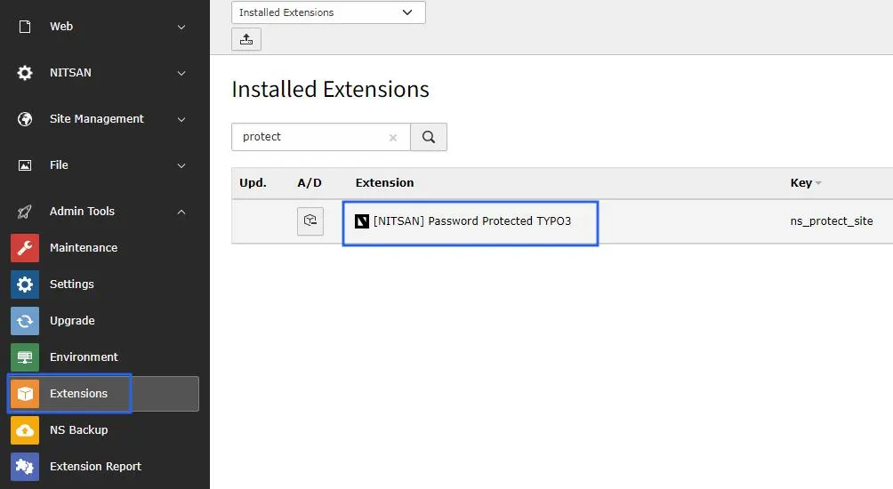 Install Extension