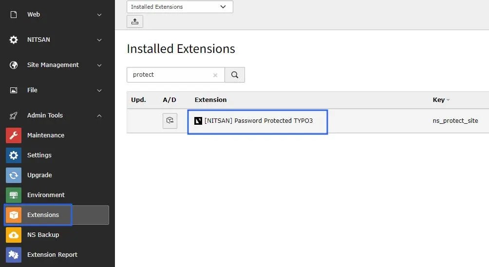 Install Extension