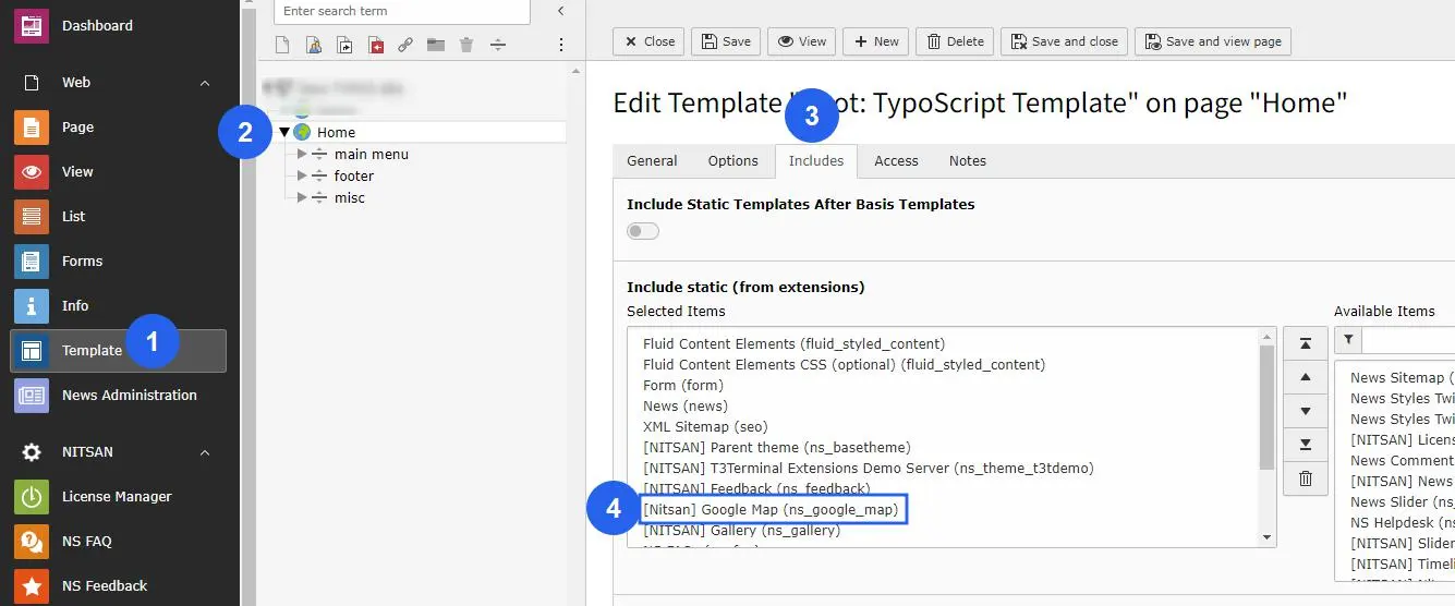 Activate Typoscript