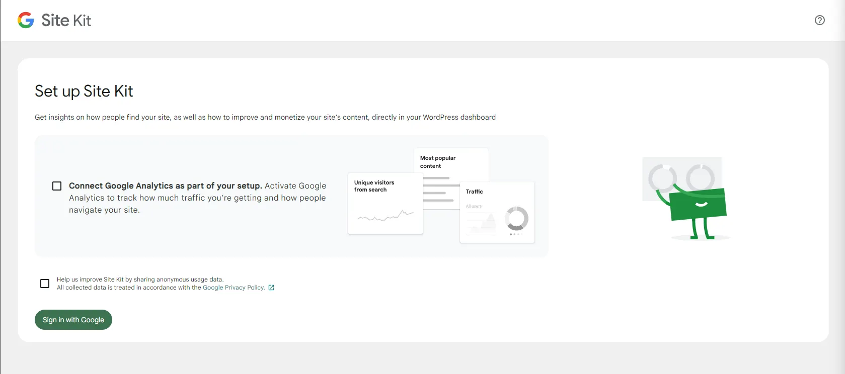 TYPO3 Backend Dashboard