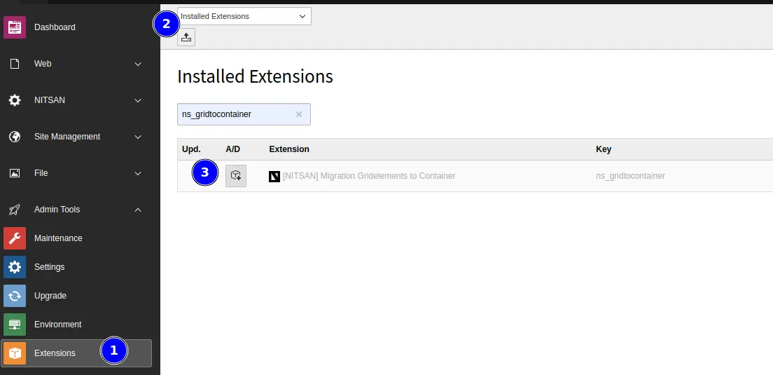 Install Extension