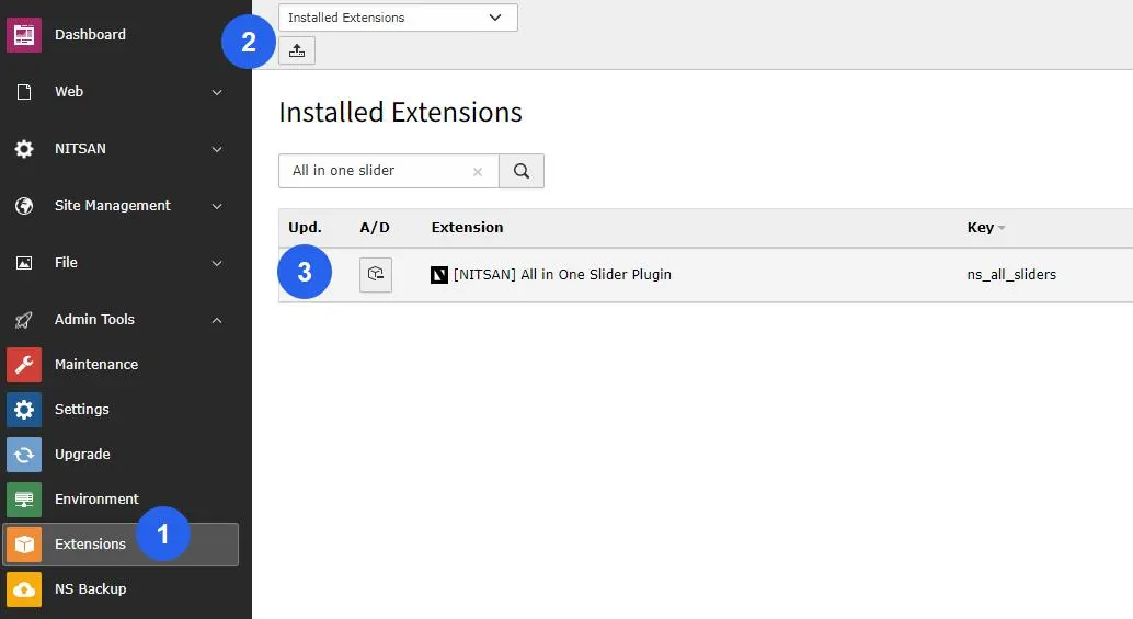 Install Extension