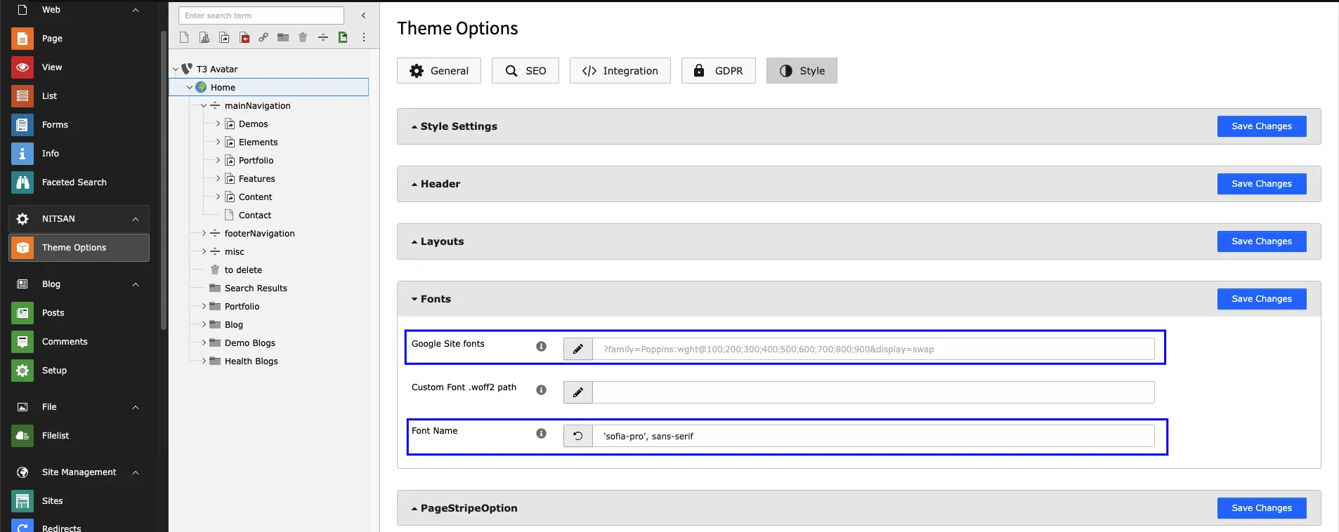 Google Fonts