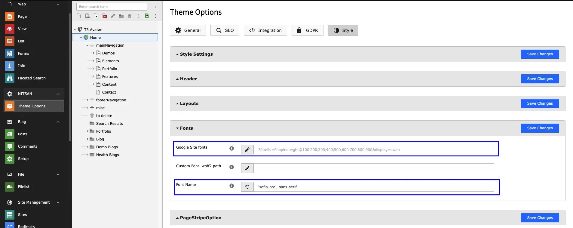 Google Fonts