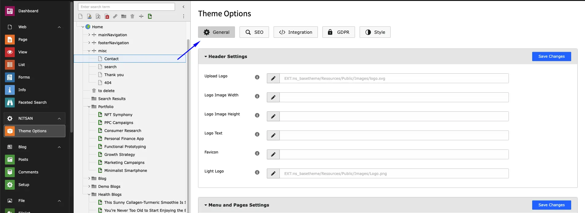 T3Planet-TYPO3-Theme-T3Avatar-page-level-theme-option