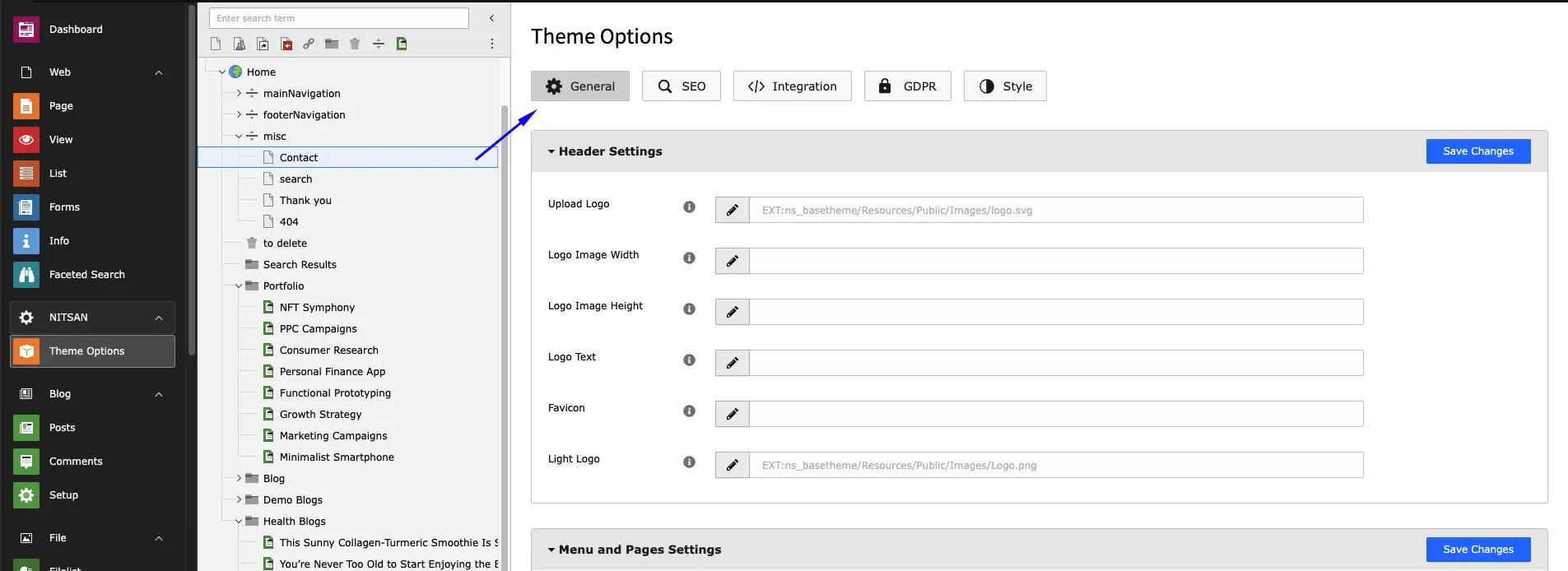 T3Planet-TYPO3-Theme-T3Avatar-page-level-theme-option