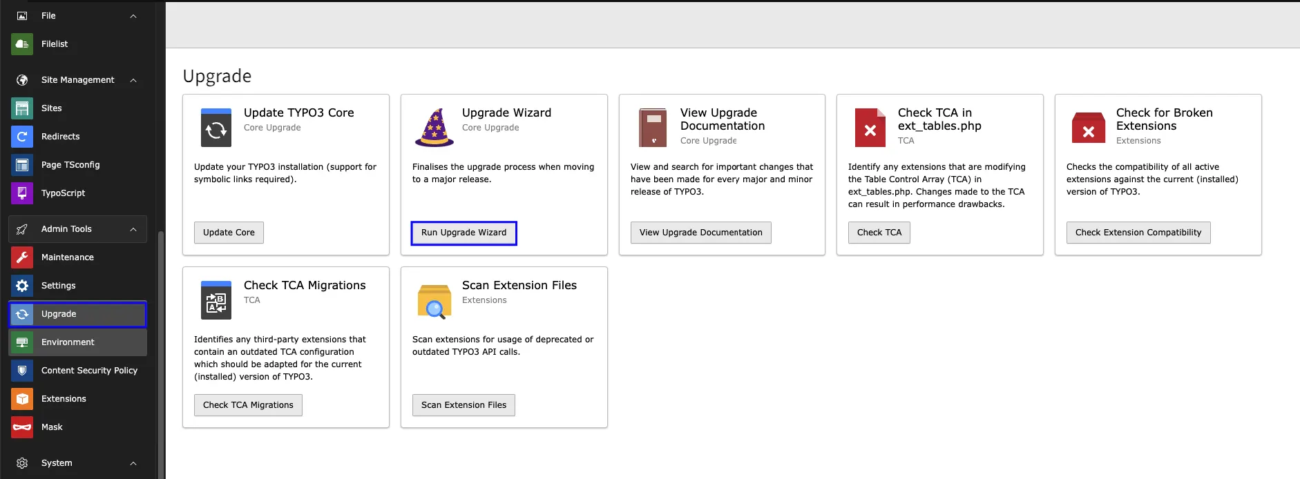 typo3_upgrade_wizard