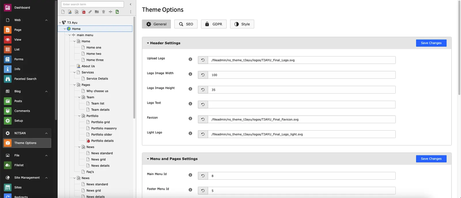 T3Planet-TYPO3-Theme-T3Ayu-Theme-Options