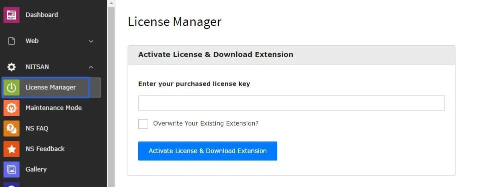 License Management