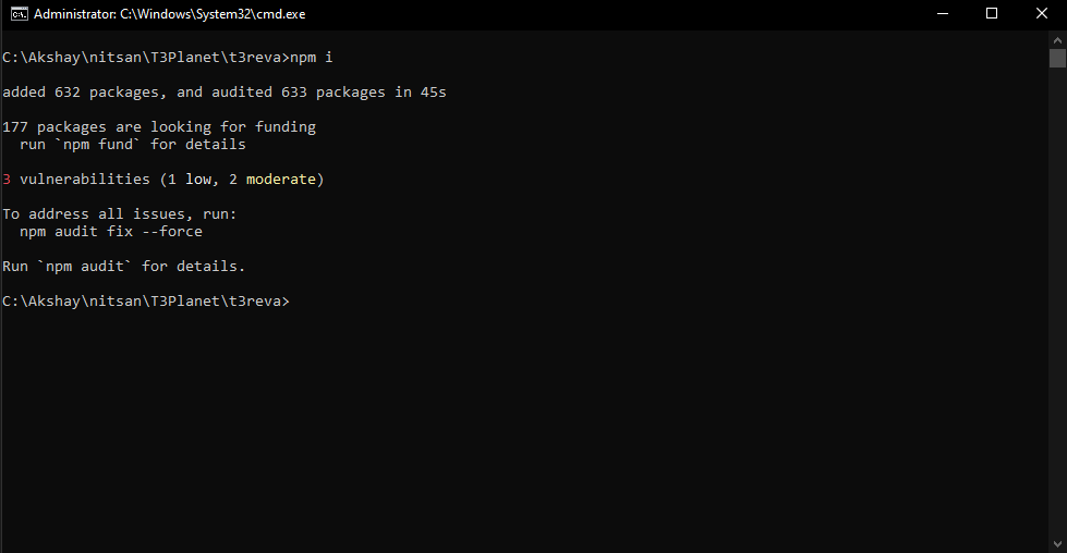 install