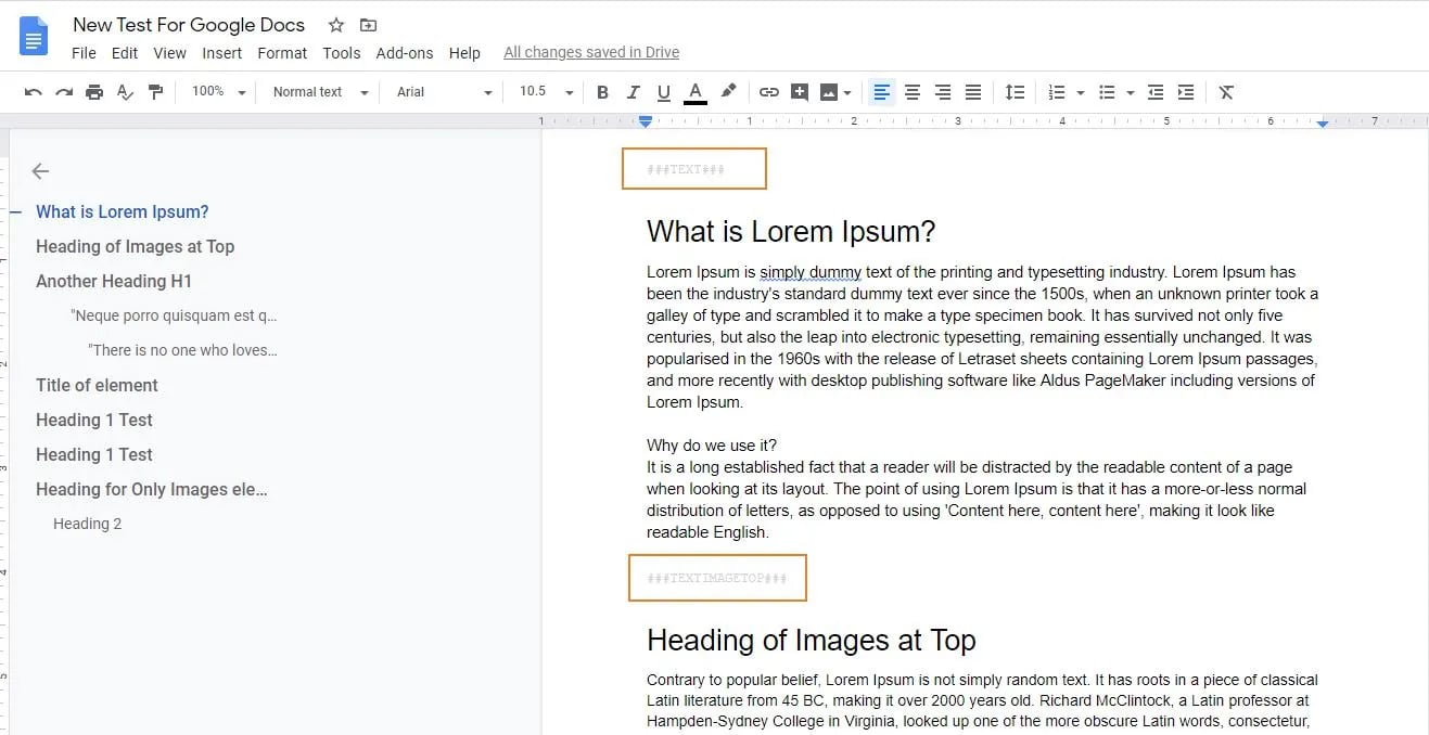 Older versions: a Google Doc with ###TEXT### and ###TEXTIMAGETOP### markers above each section