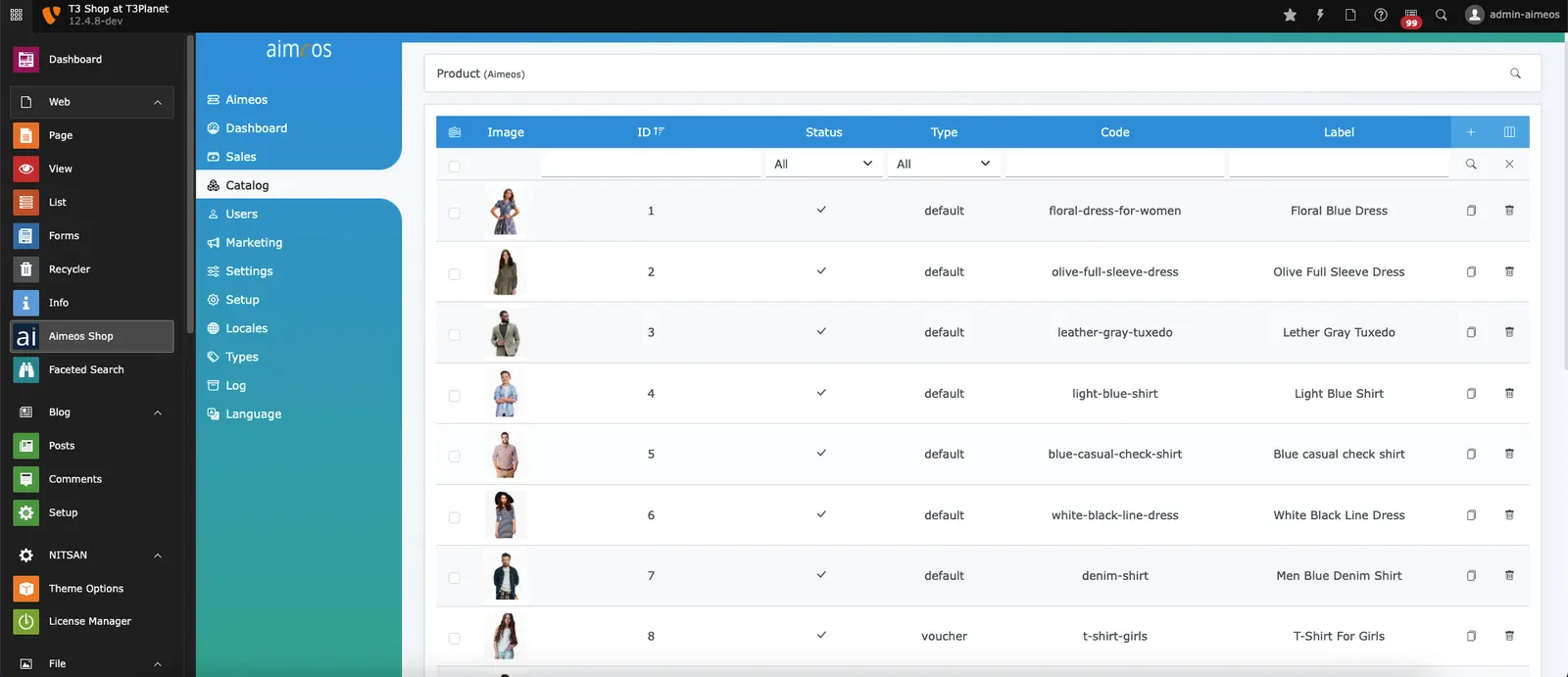 T3Vishnu-TYPO3-Shop-Template-Products