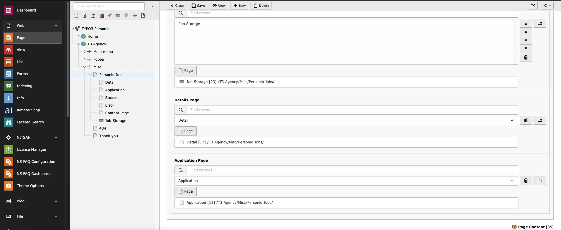 Select extension