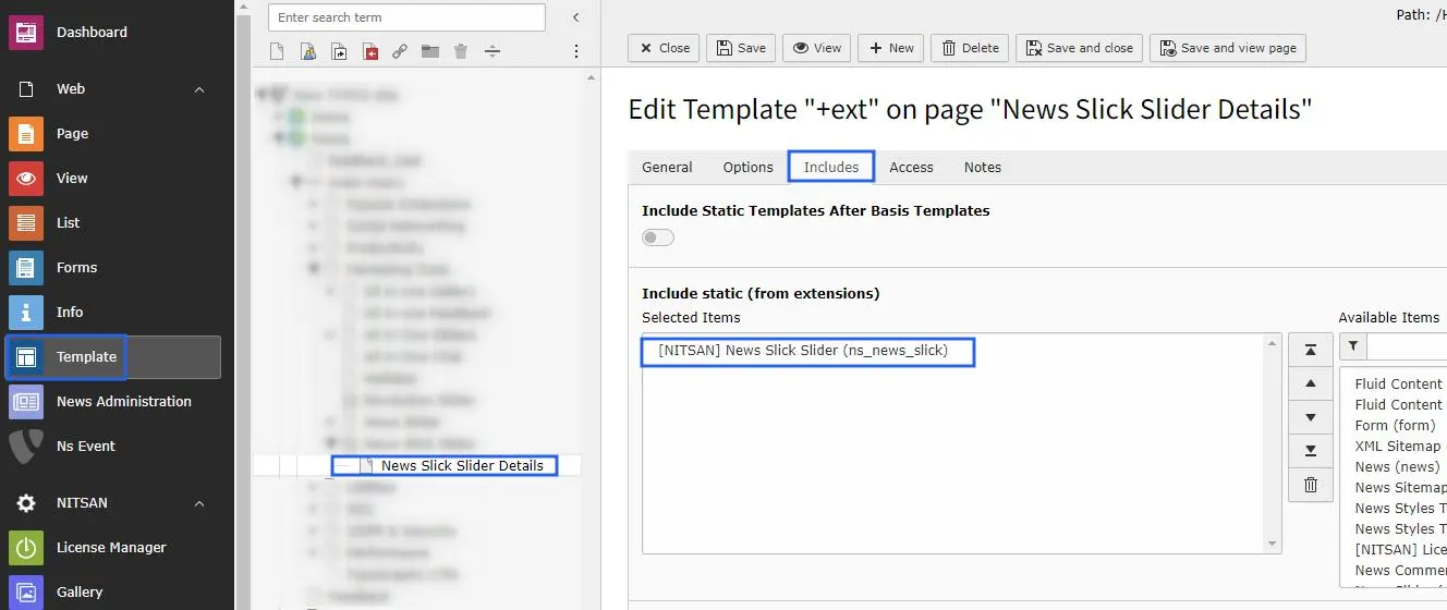 Activate Typoscript