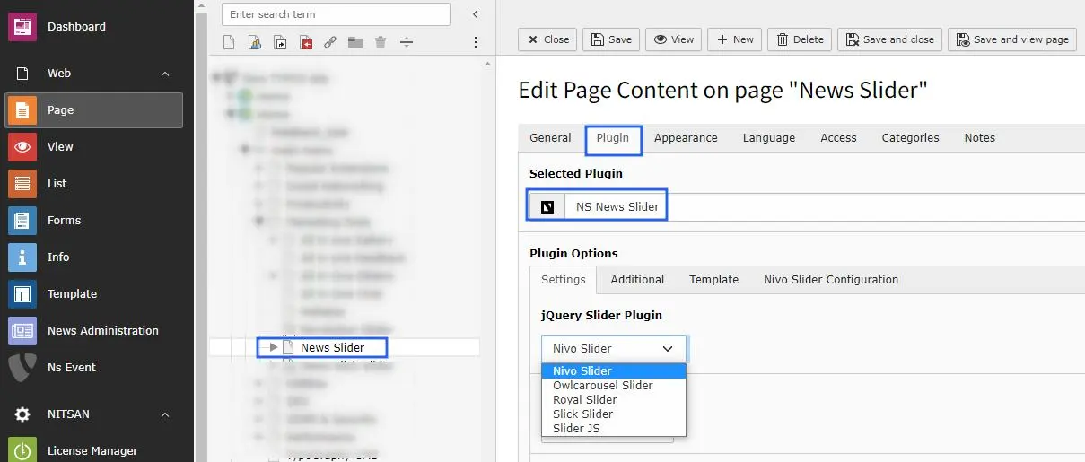 Select News Slider