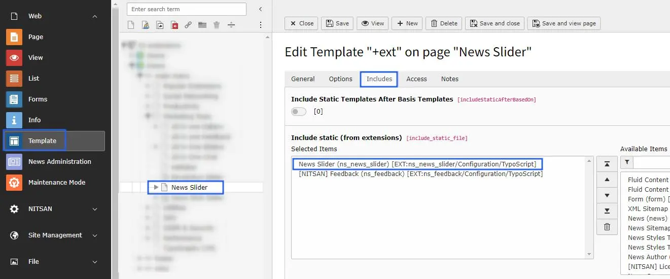 Activate Typoscript