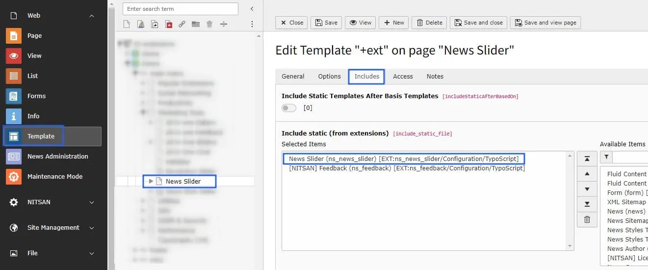 Activate Typoscript