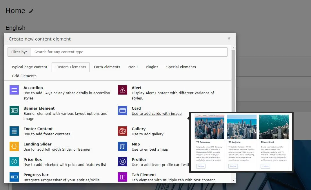 Custom Elements