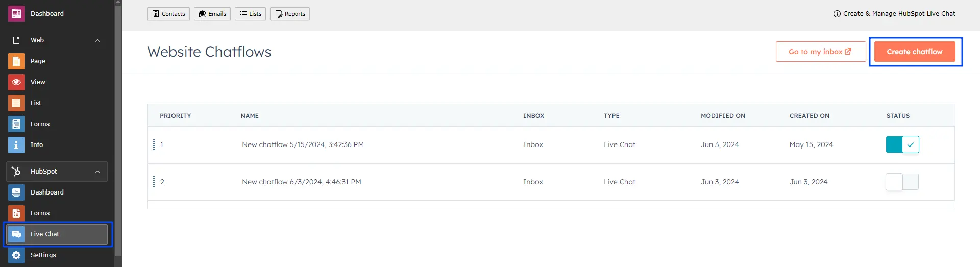 live chat