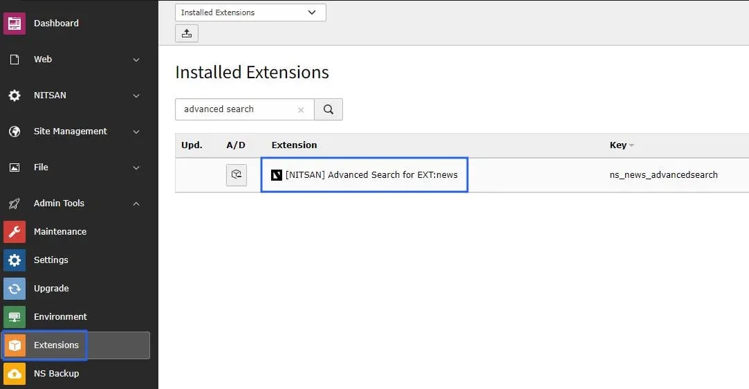 Install Extension