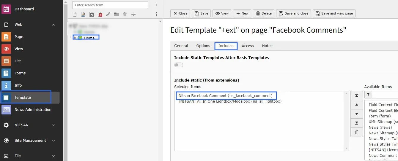 Activate Typoscript