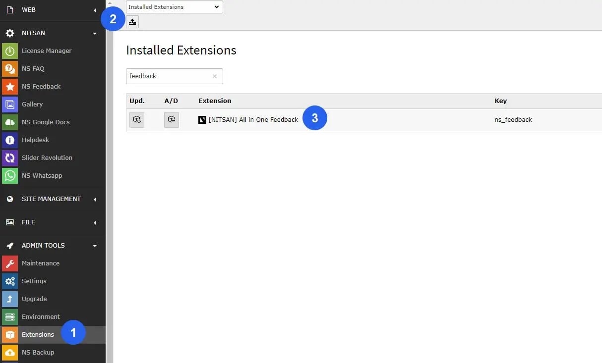 Install Extension