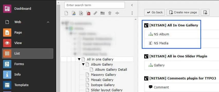 Create Gallery images
