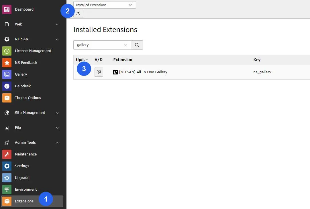Install Extension