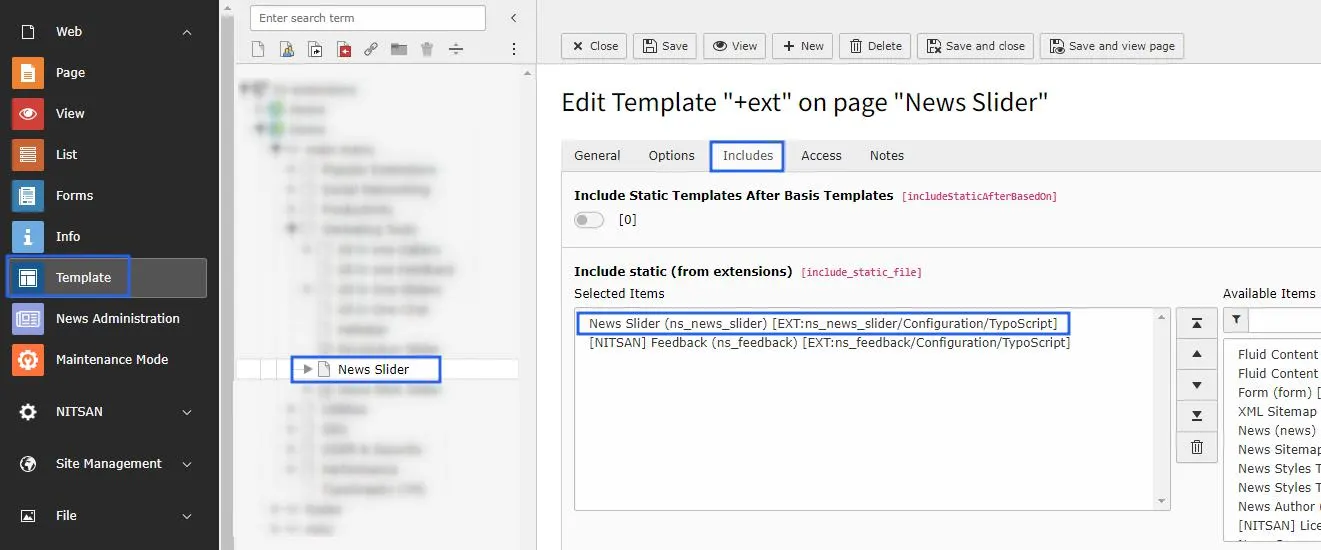 Activate Typoscript