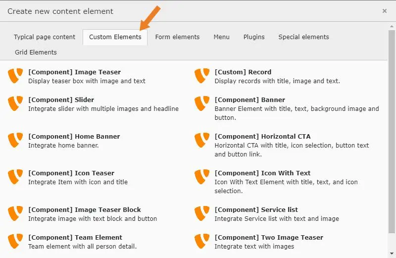 Custom Elements