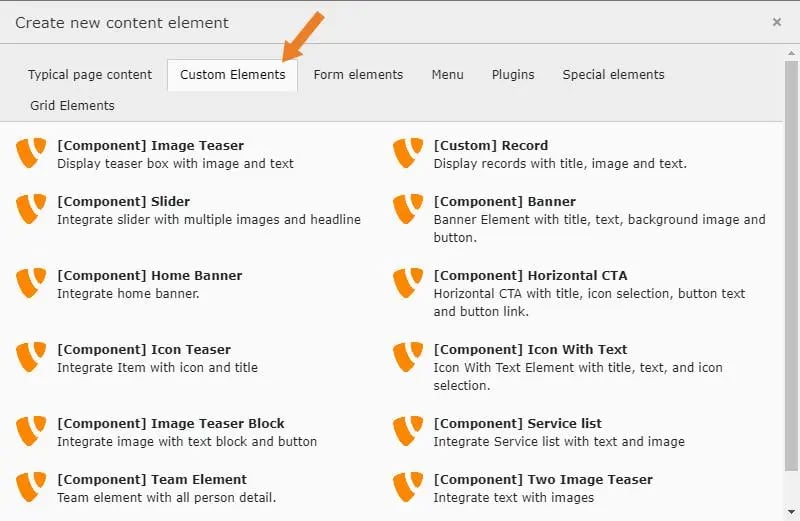 Custom Elements
