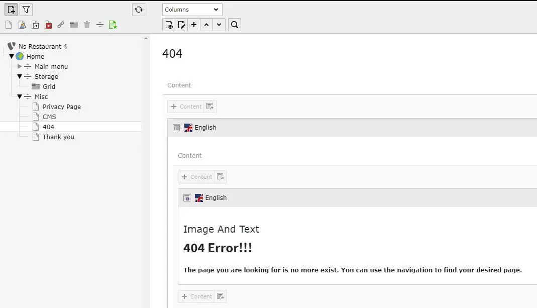 404 Page