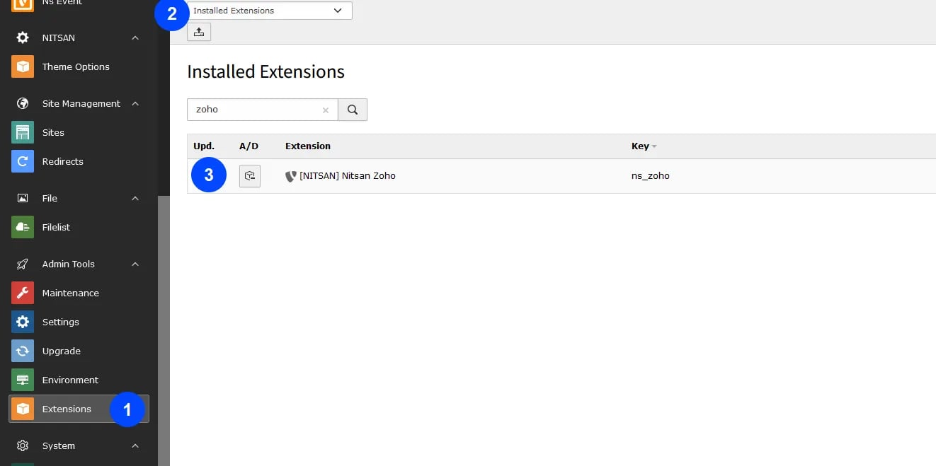 Install Extension