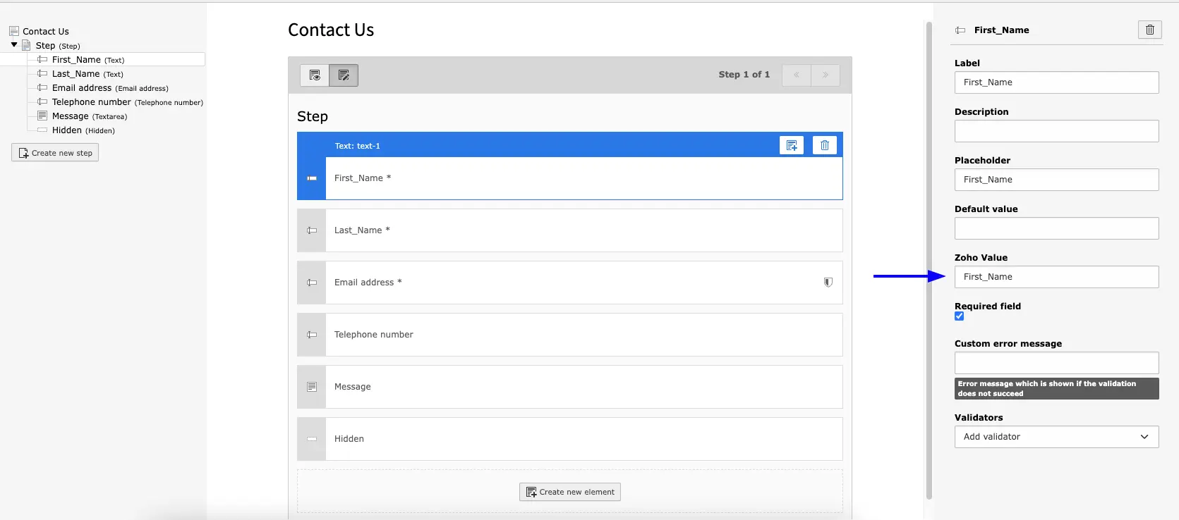 Typo3 Form