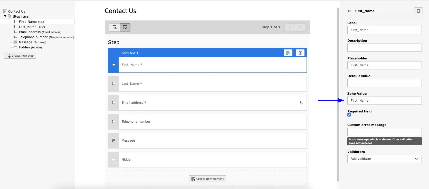 Typo3 Form