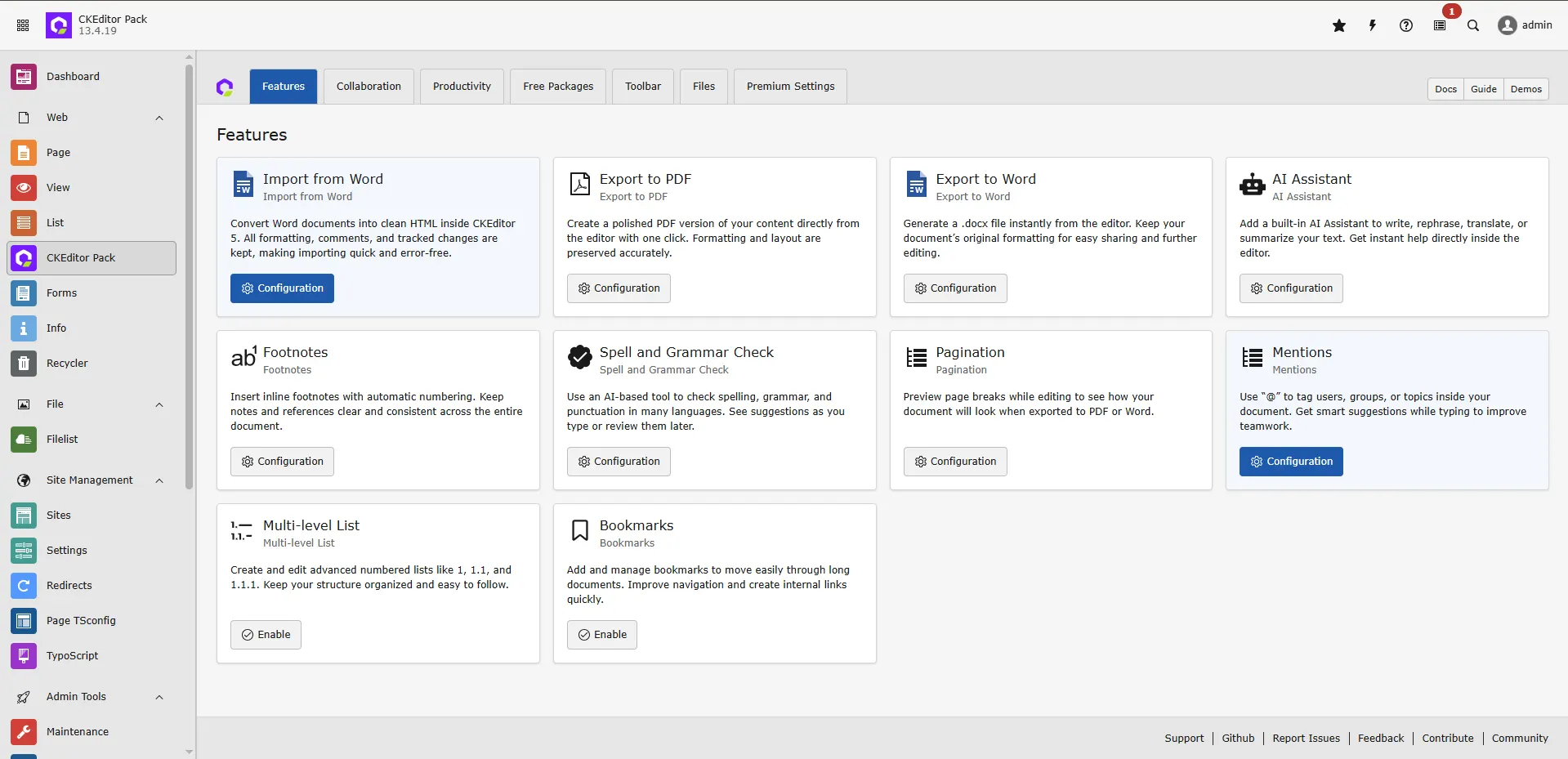 Collaboration Features