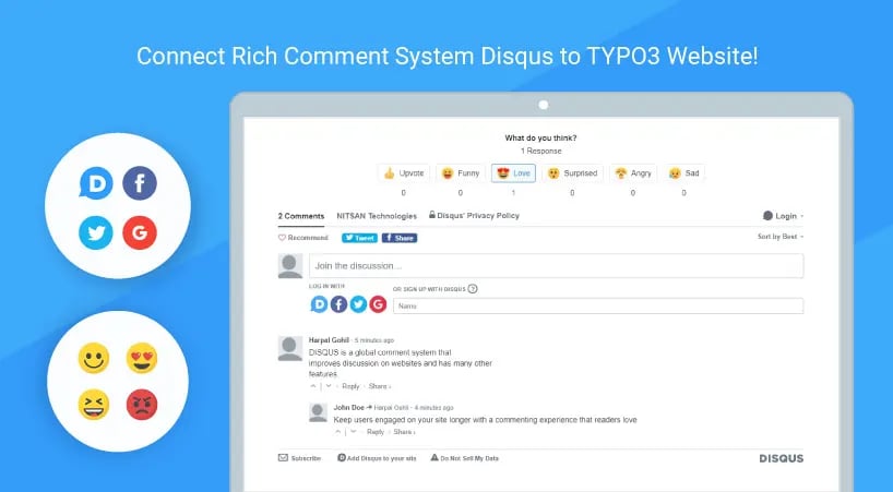 Extension ns disqus comment Banner