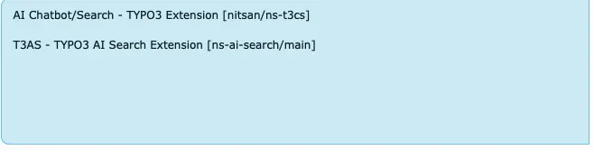 Required TypoScript includes for T3AS and T3CS