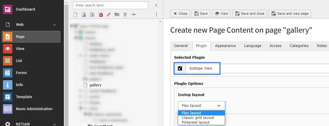 Add Isotope View Plugin