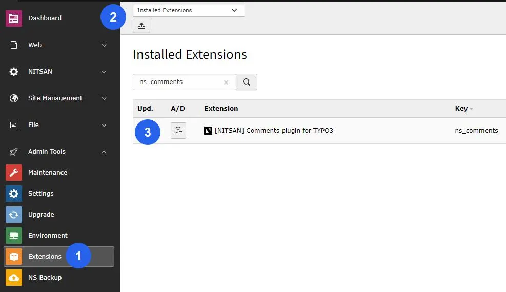 Install Extension