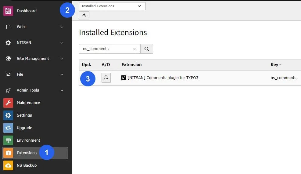 Install Extension