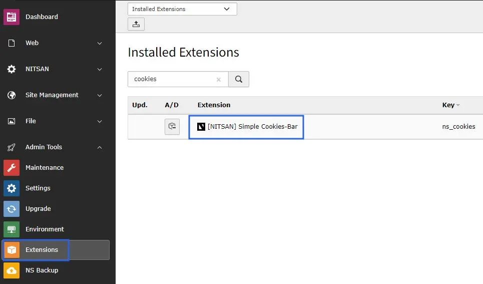 Install Extension