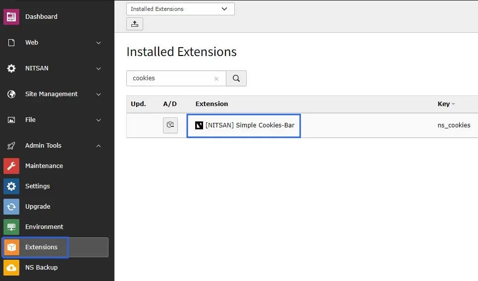 Install Extension