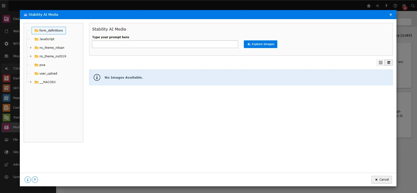 Manage glossary