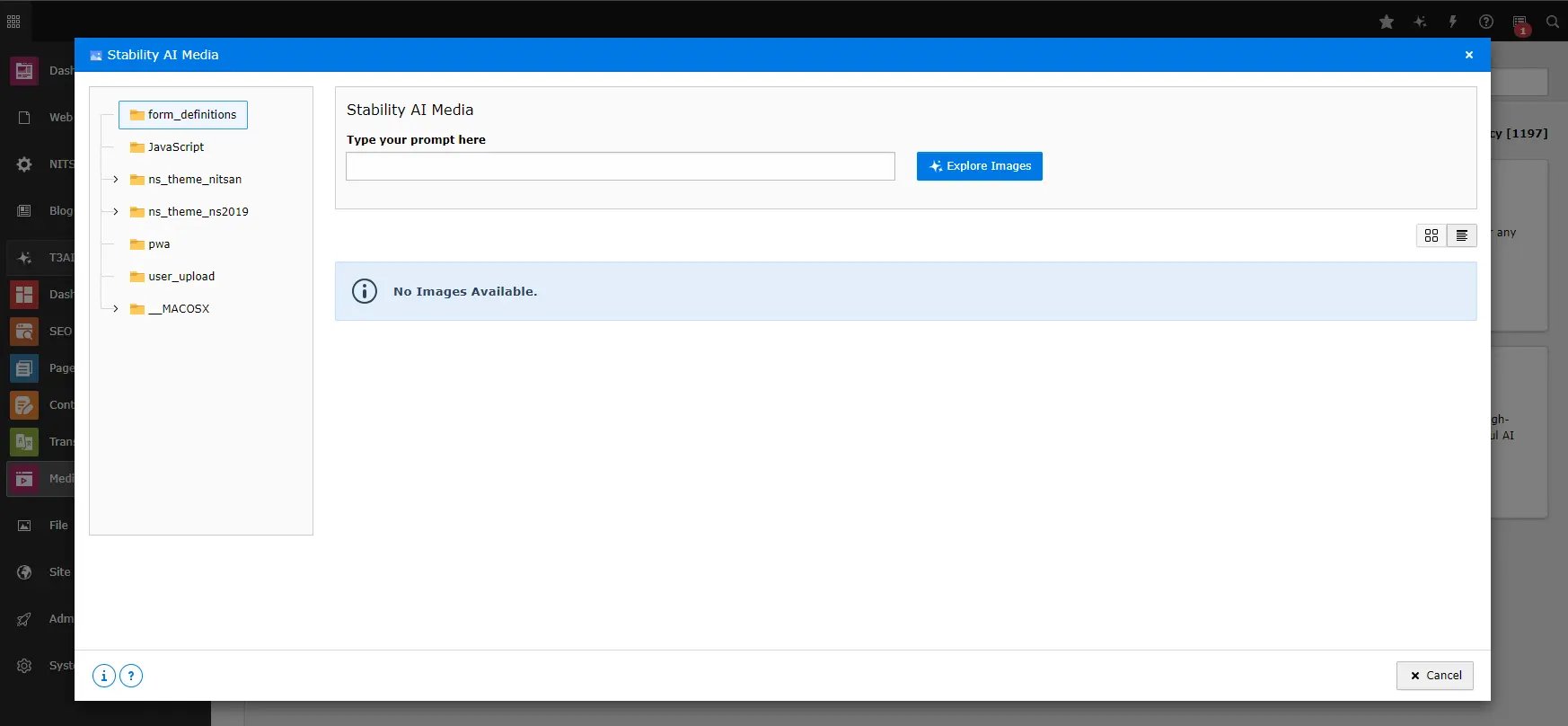 Manage glossary