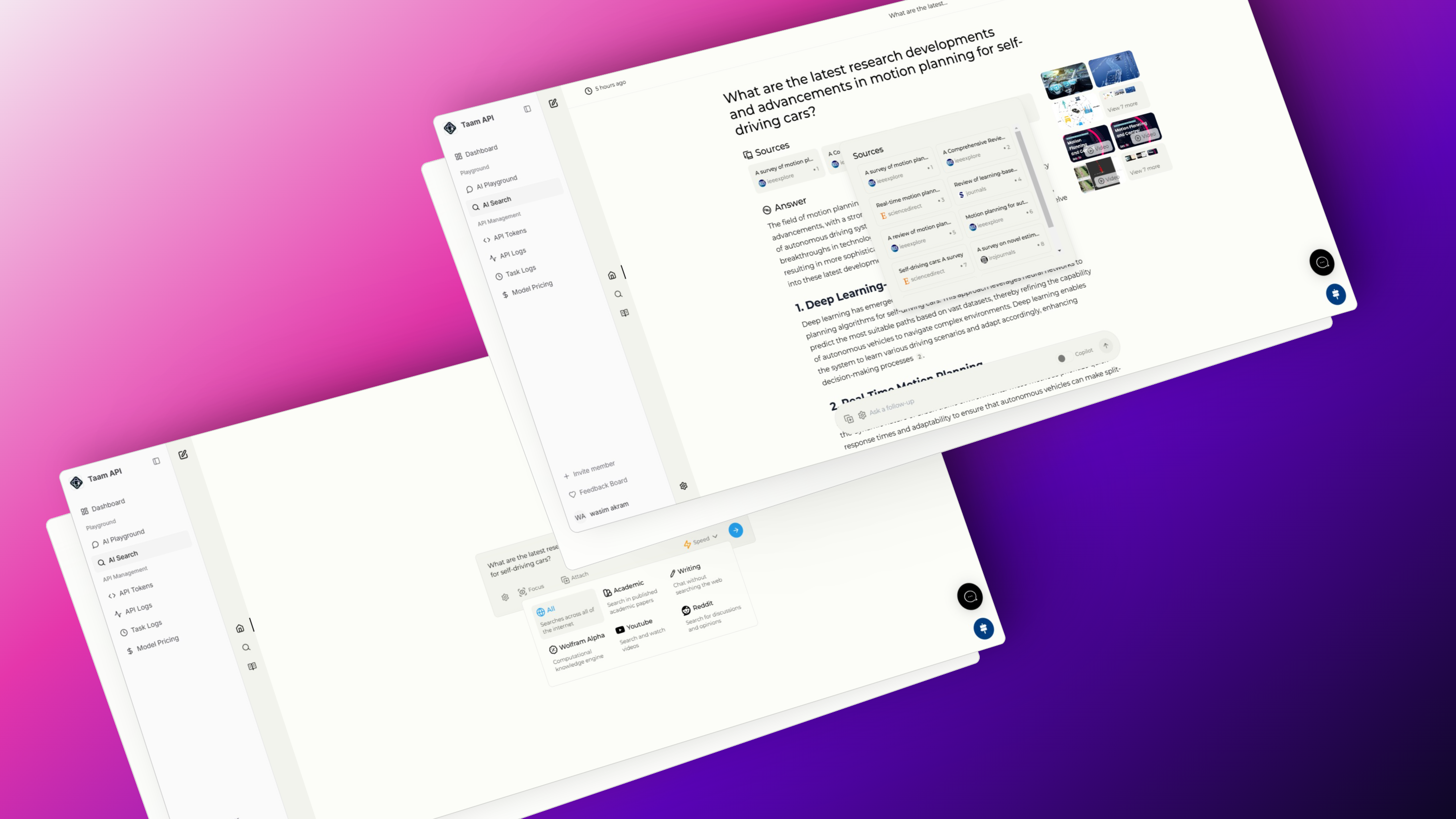 Gately AI Search Interface