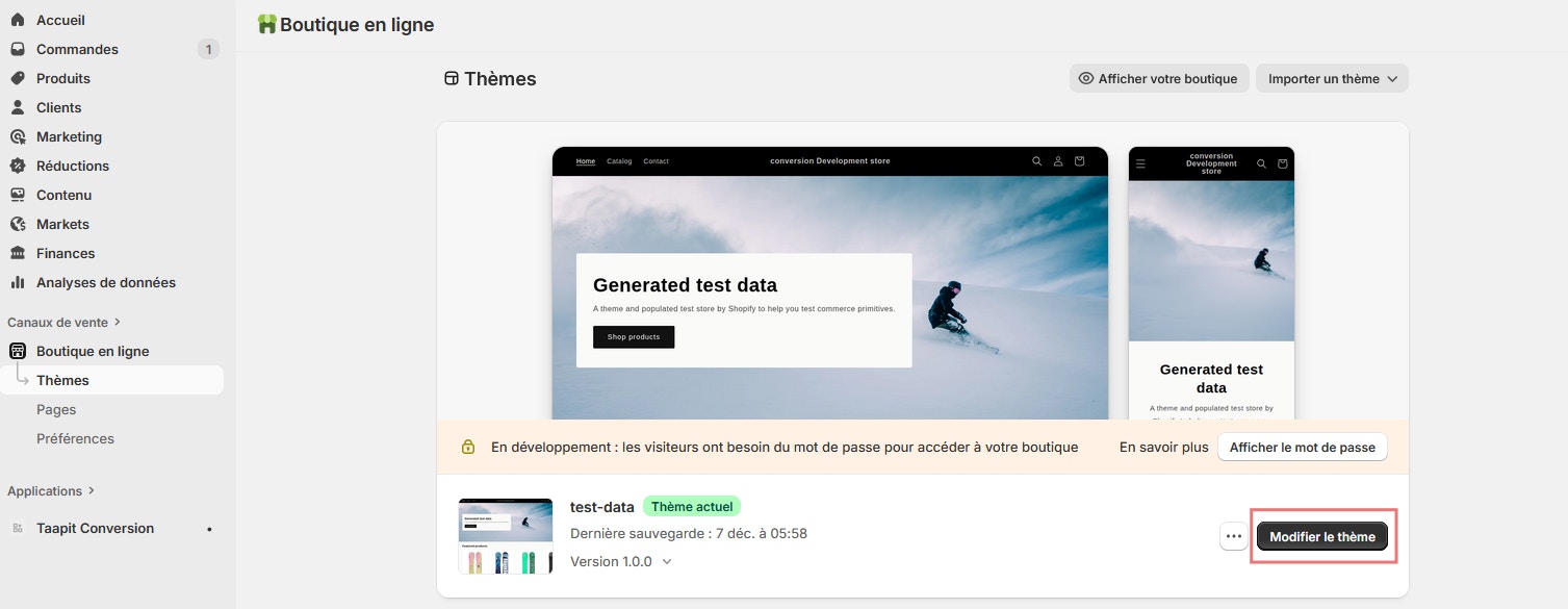 Shopify Theme Customization