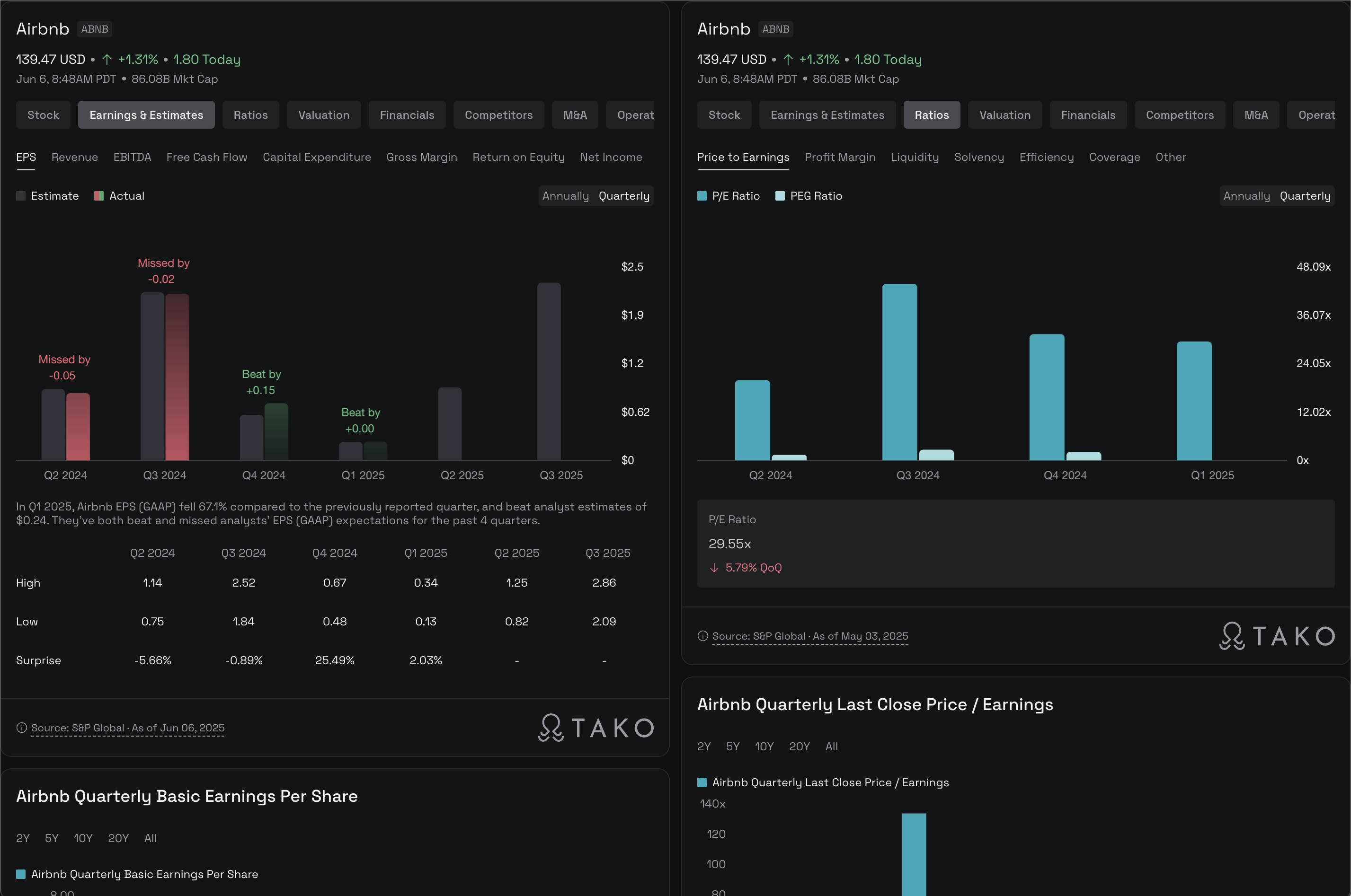 Dark mode search
