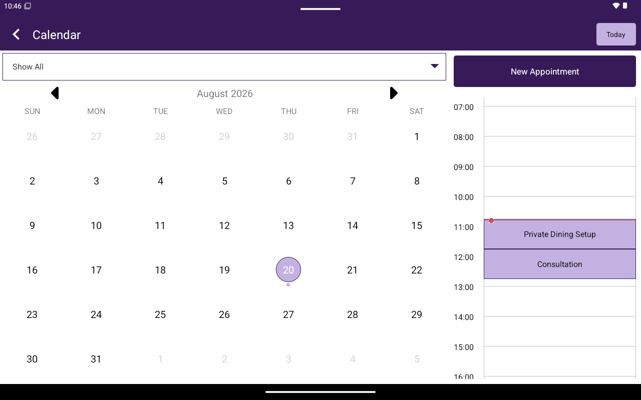 grille mensuelle Calendrier