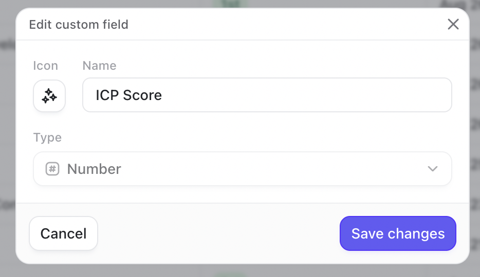 Create Custom Field
